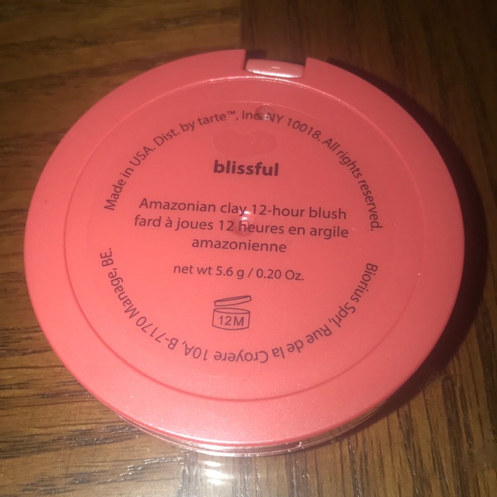 Tarte blush